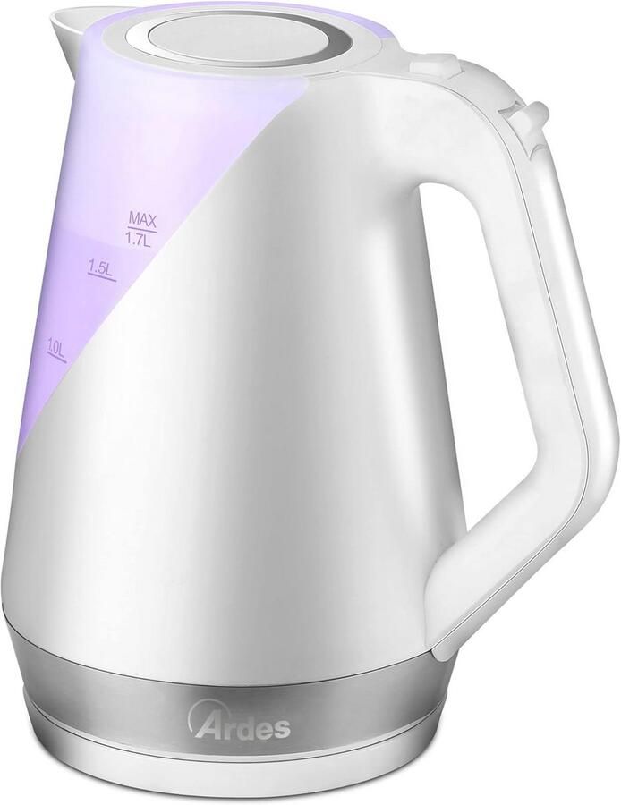 Draadloze Elektrische Waterkoker 1 7 Liter met Automatische Uitschakeling en 360° Draaibare Basis