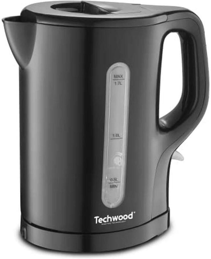 Draadloze Elektrische Waterkoker 1 7 Liter Zwart