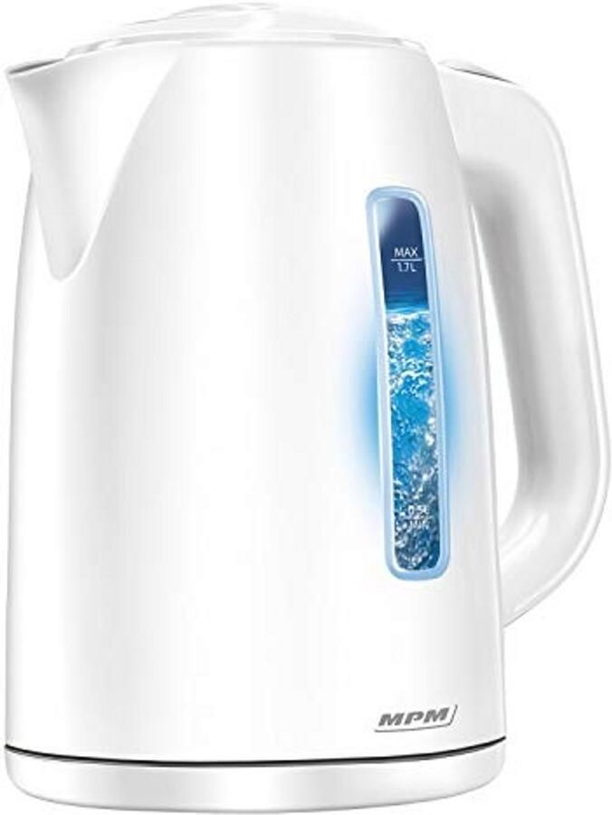 Draadloze Elektrische Waterkoker 1 7L met Kalkfilter en 360° Base 2200W