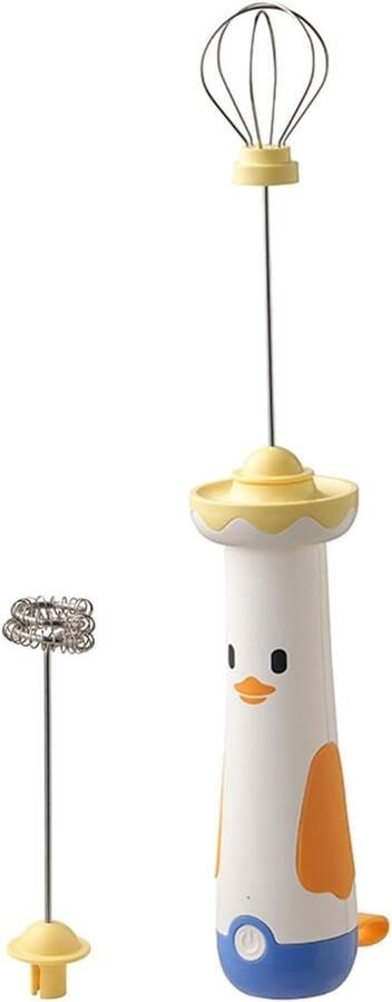 Draadloze handmixer Elektrische garde Koffie opschuimen Stille werking 30 cm lengte Meerkleurig