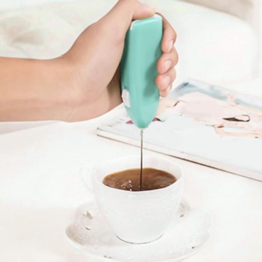 Draadloze Handmixer Elektrische Klopper Snel Ingrediënten Mengen Compact En Lichtgewicht 203 cm Blauw