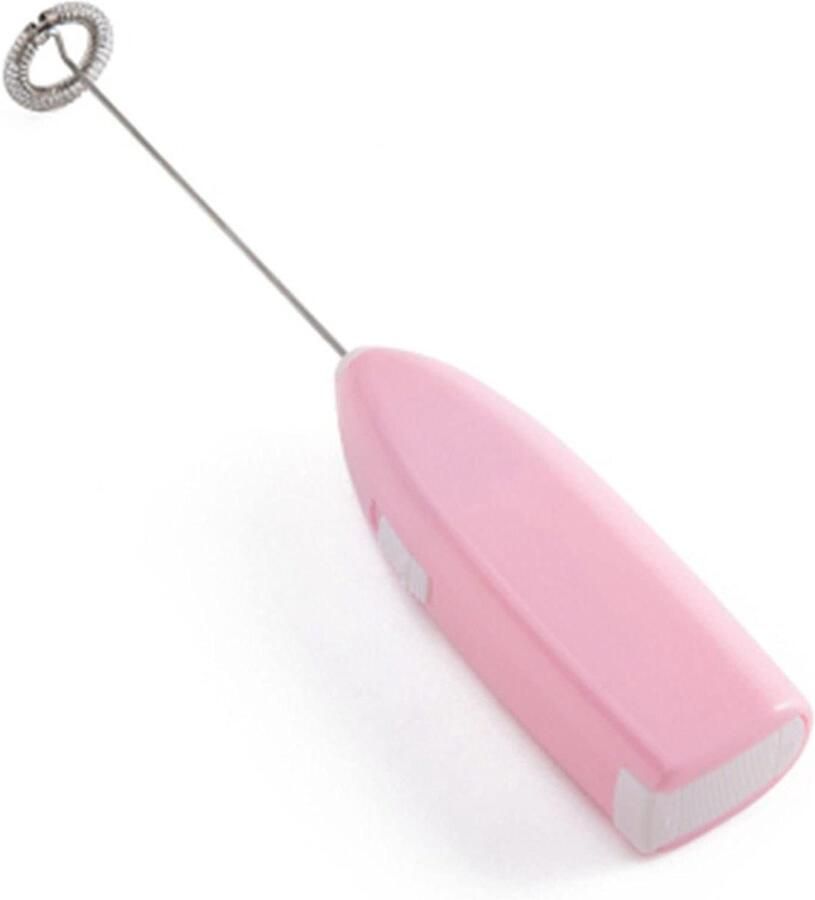 Draadloze Handmixer Elektrische Mixer Keukenmixer Bakken en Mixen Compact en Draadloos 20 cm Roze