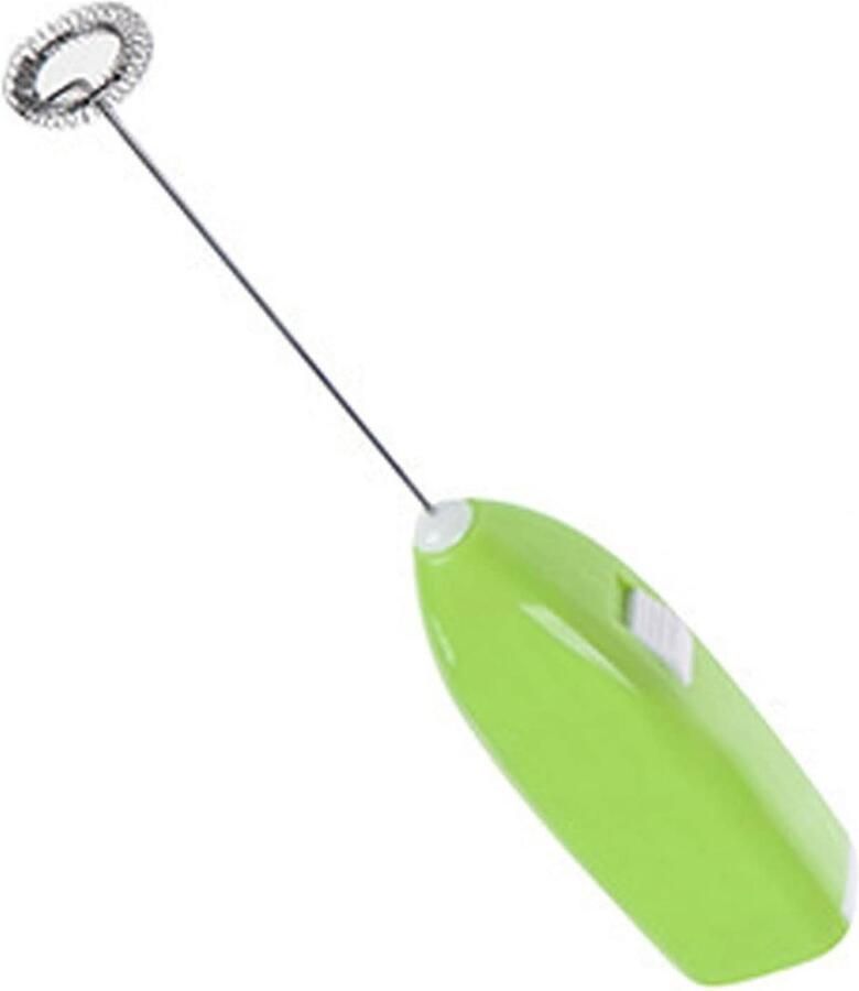 Draadloze Handmixer Elektrische Mixer Keukenmixer Drankjes en Sauzen Maken Compact en Draadloos 20.3 cm Groen