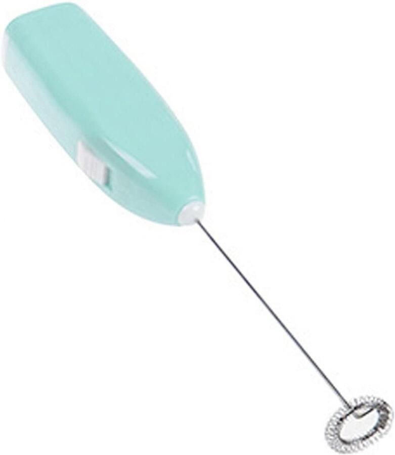 Draadloze Handmixer Keukenmixer Drankjes Maken Batterij Aangedreven 21 cm Blauw