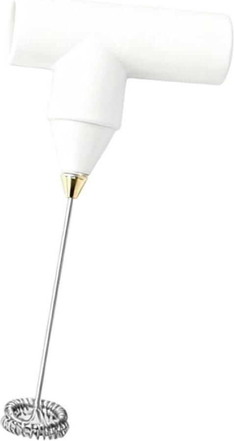 Draadloze Handmixer Keukenmixer Elektrische Mixer Bakken en Koken Verwijderbare Accu 23x6 cm Wit