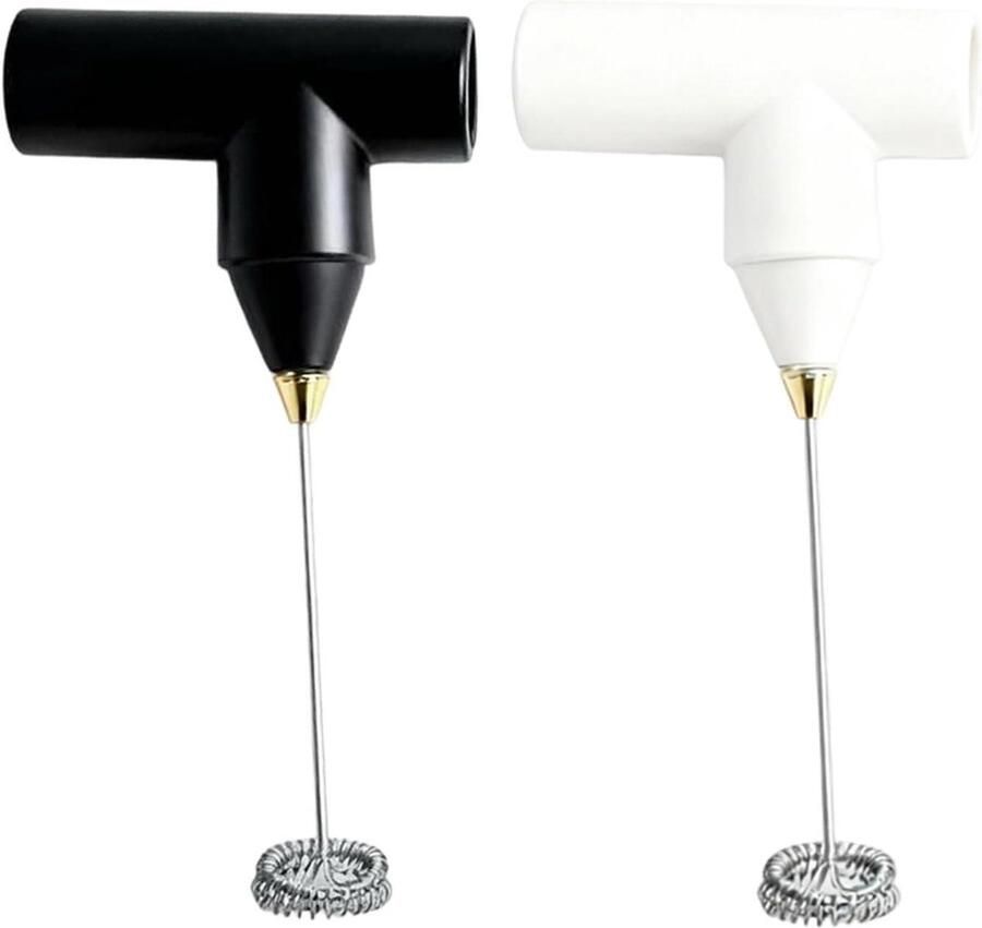 Draadloze handmixer Witte kleur draagbare klopper bakapparaat gadget klopapparaat dessert menggereedschap Draagbare mixer witte kleur voor huis thuis bakkerij koken melk crème eieren dessert
