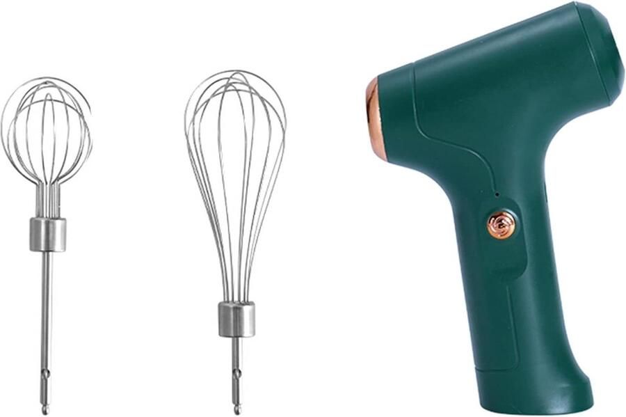 Draadloze mini-mixer Elektrisch beslagapparaat Zelf bakken Automatische bediening Compact formaat Wit