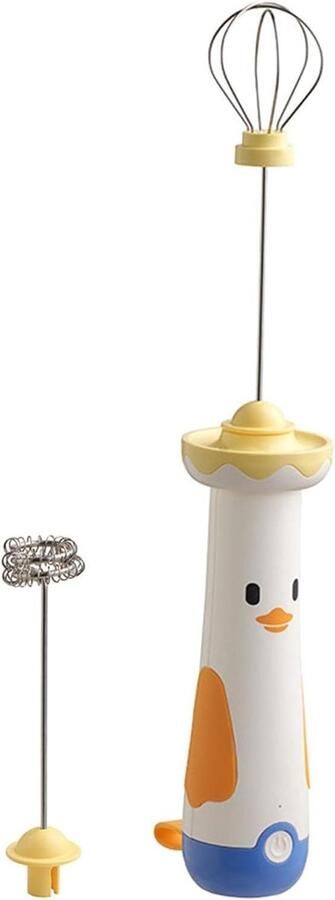 Draadloze Mixer Melkopschuimer Garde Bakken en Koken Oplaadbaar Stil Ontwerp 5.5 x 12 x 5.5 cm
