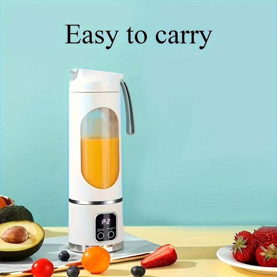 Draadloze Portable Blender USB Oplaadbaar – Mini Smoothie Maker To Go – 300ml – Krachtige Smoothie Blender voor Fruit Milkshake & Groente – BPA-vrij – Makkelijk Schoon te Maken - Foto 2