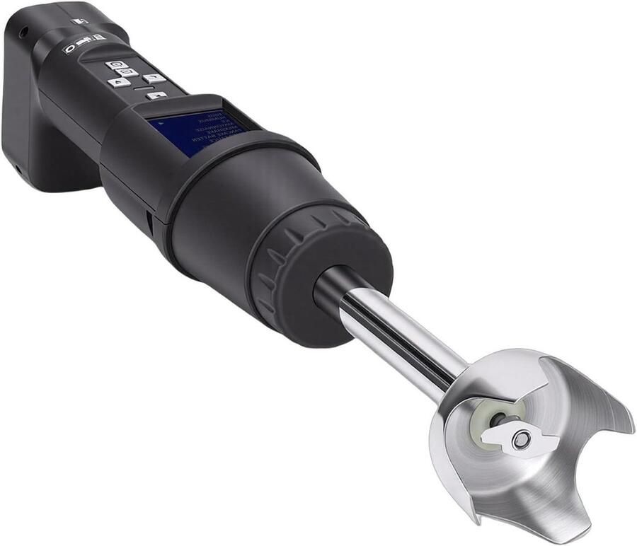 Draadloze Staafmixer Handmixer Keukenmixer Professioneel Mixen Variabele Snelheid 200 mm Staaf Zilver