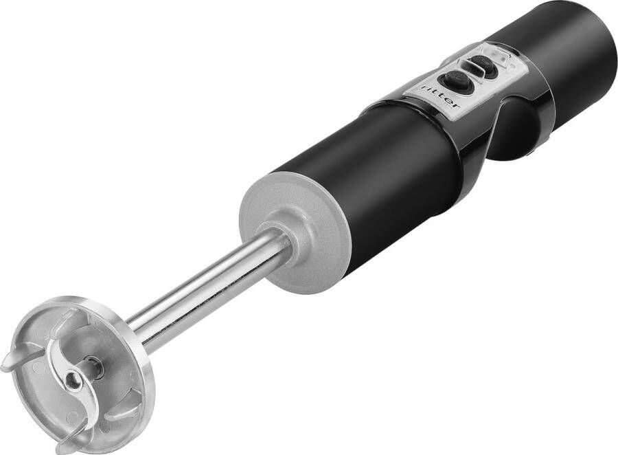 Draadloze Staafmixer met Accu voor Melkschuimen en Pureren Roestvrijstalen Opzetstukken