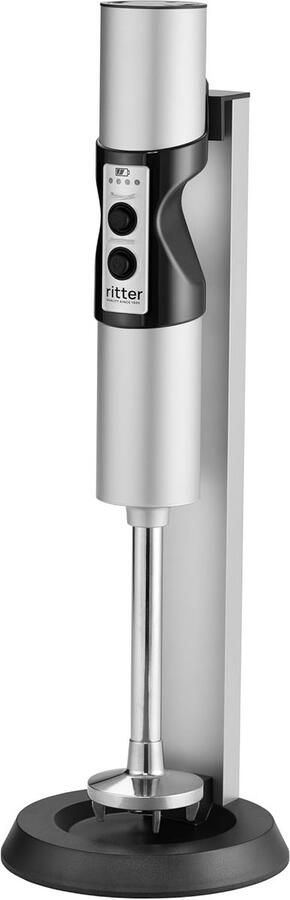 Draadloze Staafmixer met Oplaadstation en 4 RVS Opzetstukken Gemaakt in Duitsland