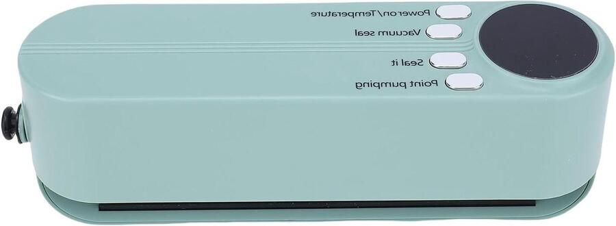 Draadloze Voedselverzegelaar Vacumeermachine Voedsel Vers Houden 60KPa Sterke Zuigkracht 1200 mAh Batterij Groen