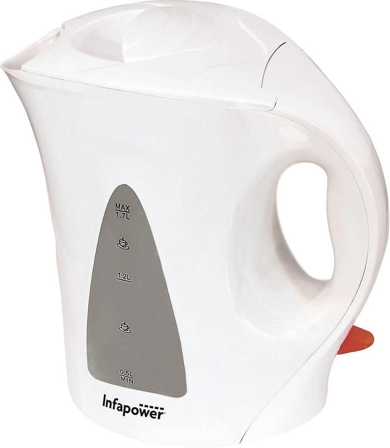 Draadloze Waterkoker 1.7L 2200W Wit Snel & Veilig Koken