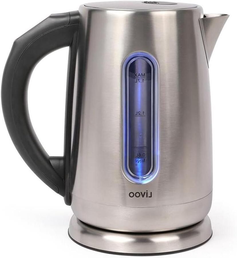 Draadloze Waterkoker Variabele Temperatuur Snel Water Koken Instelbare Temperatuur 17 Liter Grijs