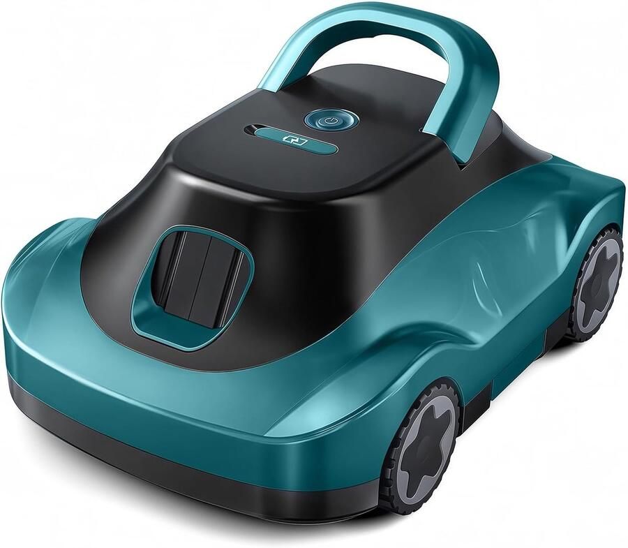 Draadloze zwembadstofzuiger accu zwembadrobot draadloos 180 minuten looptijd sterke zuigkracht intelligente navigatie ultrafijne filtratie auto-parking zwembadzuiger voor