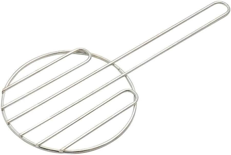 Draadsteun Gasfornuis Kookring Stabiel Koken Ijzeren Constructie 14 cm Zilver