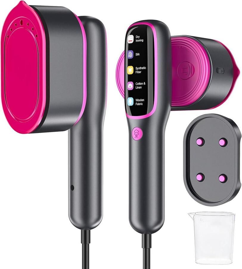 Draagbaar 2-in-1 Stoomstrijkijzer voor Reis en Thuis Snel Opwarmen