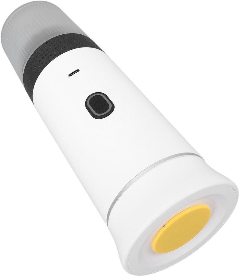 Draagbaar Koffiezetapparaat Elektrische Espressomachine Oplaadbaar Camping -Koffiezetapparaat voor Reizen en Auto's (BLACK) (WHITE)