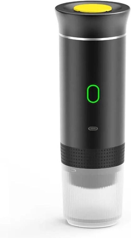 Draagbaar Koffiezetapparaat Koffiemachine Espresso Koffie Zetten Onderweg 3-in-1 Functionaliteit 100 ml Capaciteit Wit