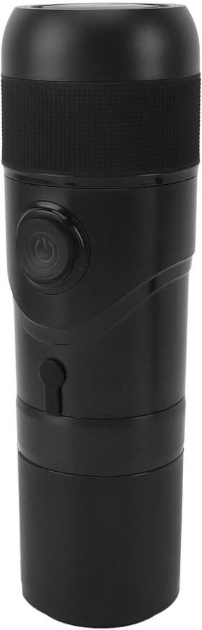 Draagbaar Koffiezetapparaat Mini Koffiemachine Voor Onderweg 3-in-1 Ontwerp 30 x 10 x 10 cm Zwart