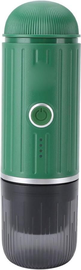 Draagbaar Koffiezetapparaat Mini Koffiezetapparaat Koffie Zetten 19 Bar Extractie 248 x 75 mm Groen