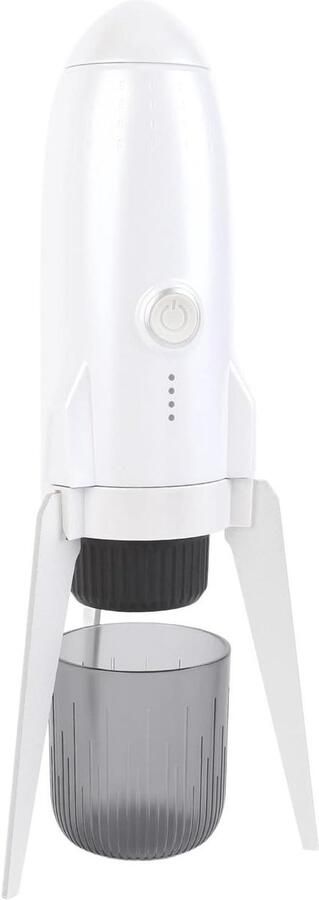 Draagbaar Koffiezetapparaat Mini Machine Koffie Maken 3-In-1 Functionaliteit 80ml Watertank Zwart