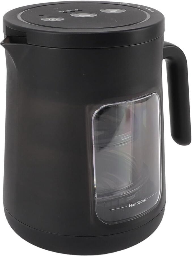 Draagbaar Koffiezetapparaat USB Koffiezetter Koffie Maken Onderweg Snel Brouwen 500 Ml Zwart