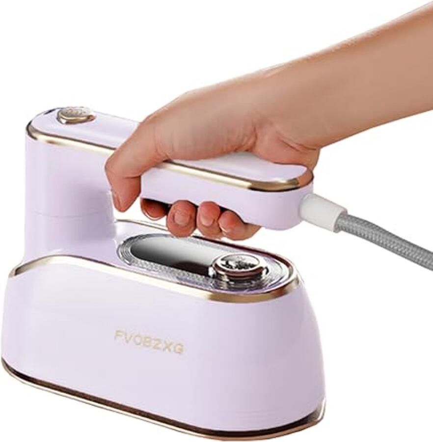 Draagbaar Mini Stoomstrijkijzer Snel Opwarmen en Compact voor Reis