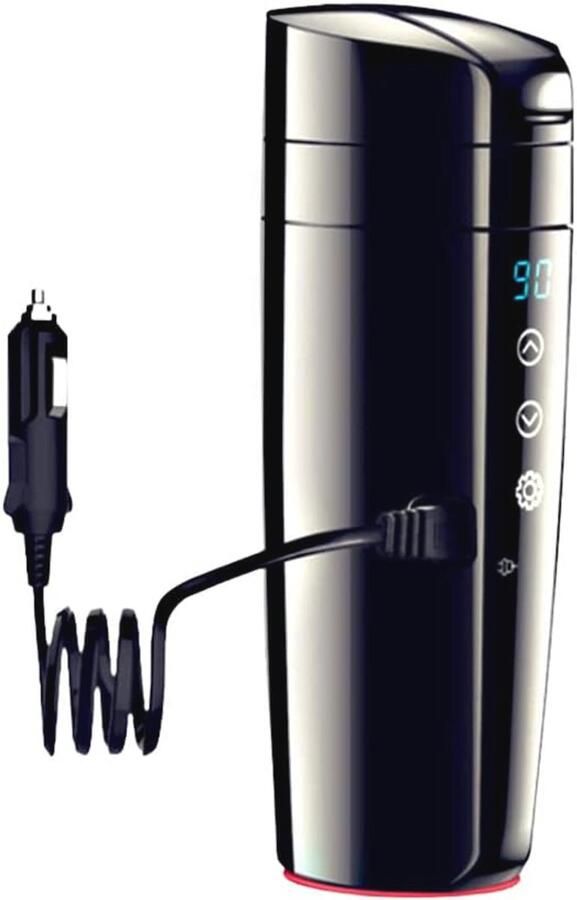 Draagbare 12V Elektrische Reisbeker Compacte Waterkoker voor Auto