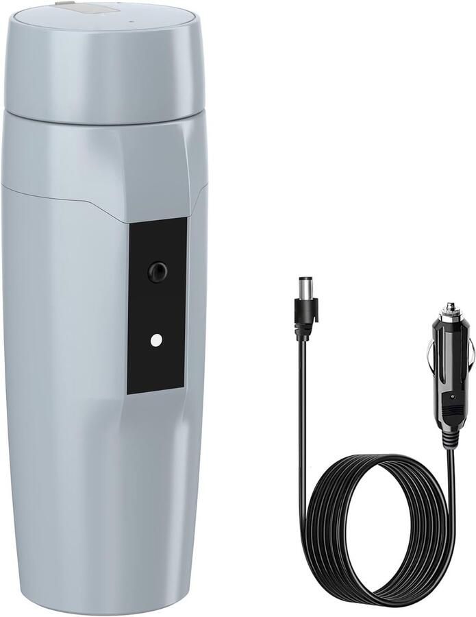 Draagbare 12V Elektrische Reiswaterkoker 80W Snelle Boiler voor Auto met Automatische Uitschakeling