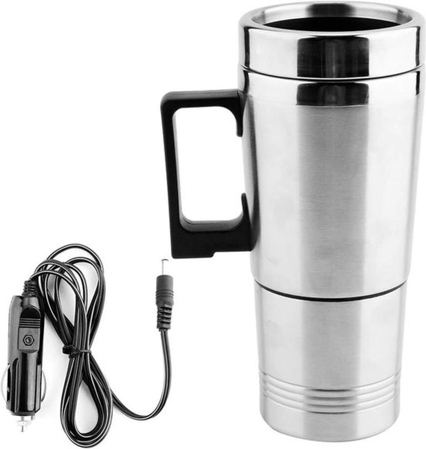 Elektrische Verwarmingsbeker Roestvrijstalen Auto Waterkoker Thee Verwarmingsbeker Koffie Verwarmingsbeker