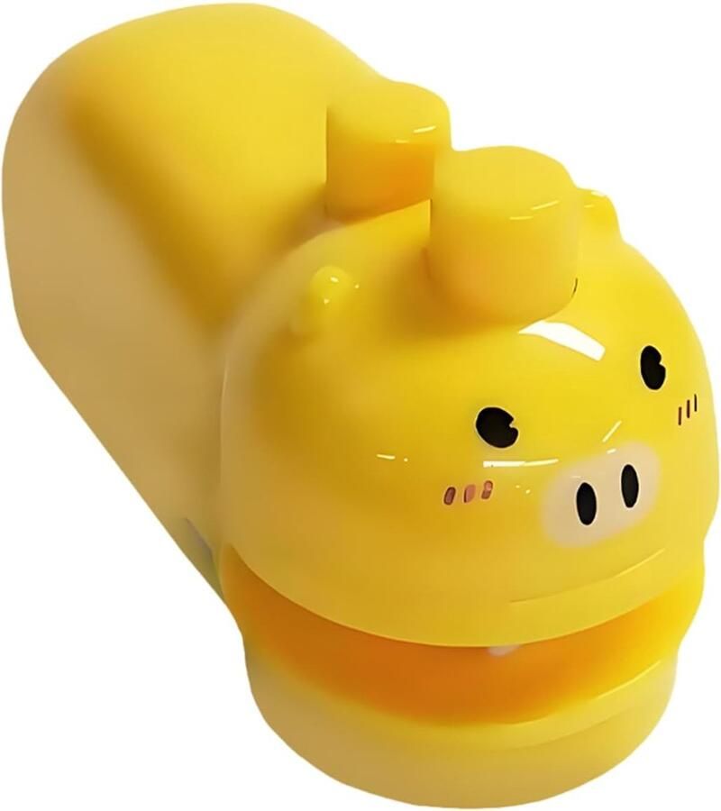 Draagbare Afsluiter Zaksealer Herbruikbaar Voedsel Vers Houden Oplaadbaar Diervormig 8.5x5 cm Geel