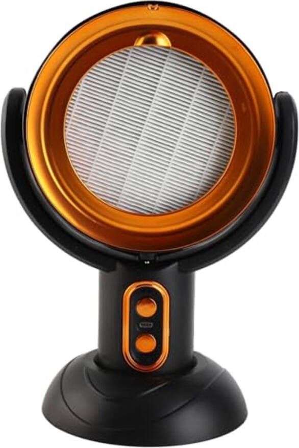 Draagbare Afzuigkap met 2 Windsnelheden Compacte Desktop Luchtreiniger voor Binnengebruik