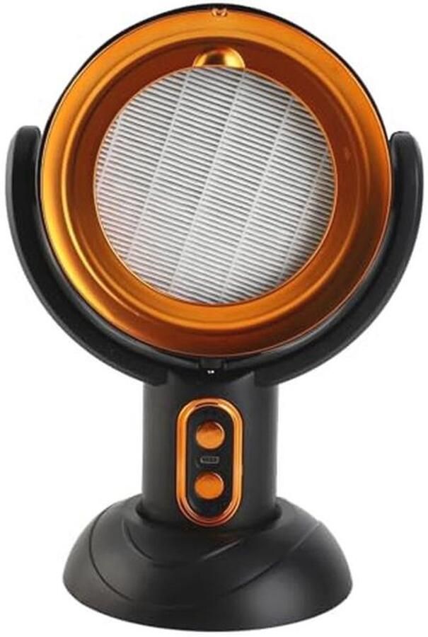 Draagbare Afzuigkap met 2 Windsnelheden Compacte Desktop Luchtreiniger voor Binnengebruik