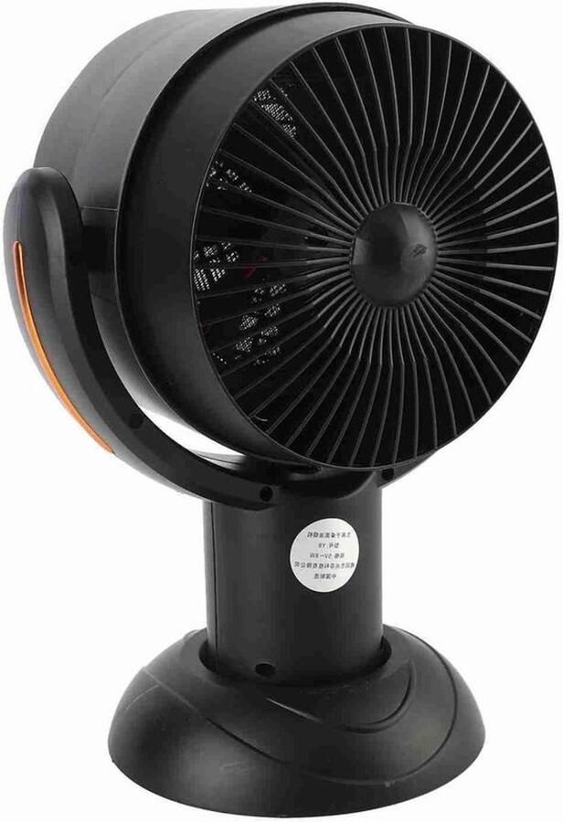 Draagbare Afzuigkap met Afzuigventilator en 2 Snelheden voor Binnenbarbecues en Camperkeukens (Zwart)