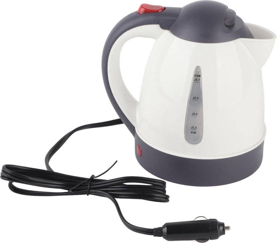 Draagbare Auto Waterkoker 1000ml 24V Reizen Vrachtwagen Waterkoker Snelle Boiler Fles Roestvrijstalen Thee Koffie Warmer
