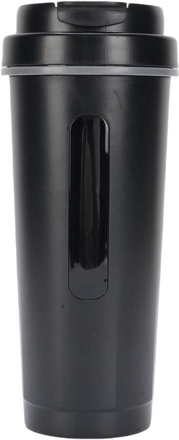 Draagbare Auto Waterkoker Reis Waterkoker Warme Dranken Onderweg Snelle Verwarming 500 Ml Zilver