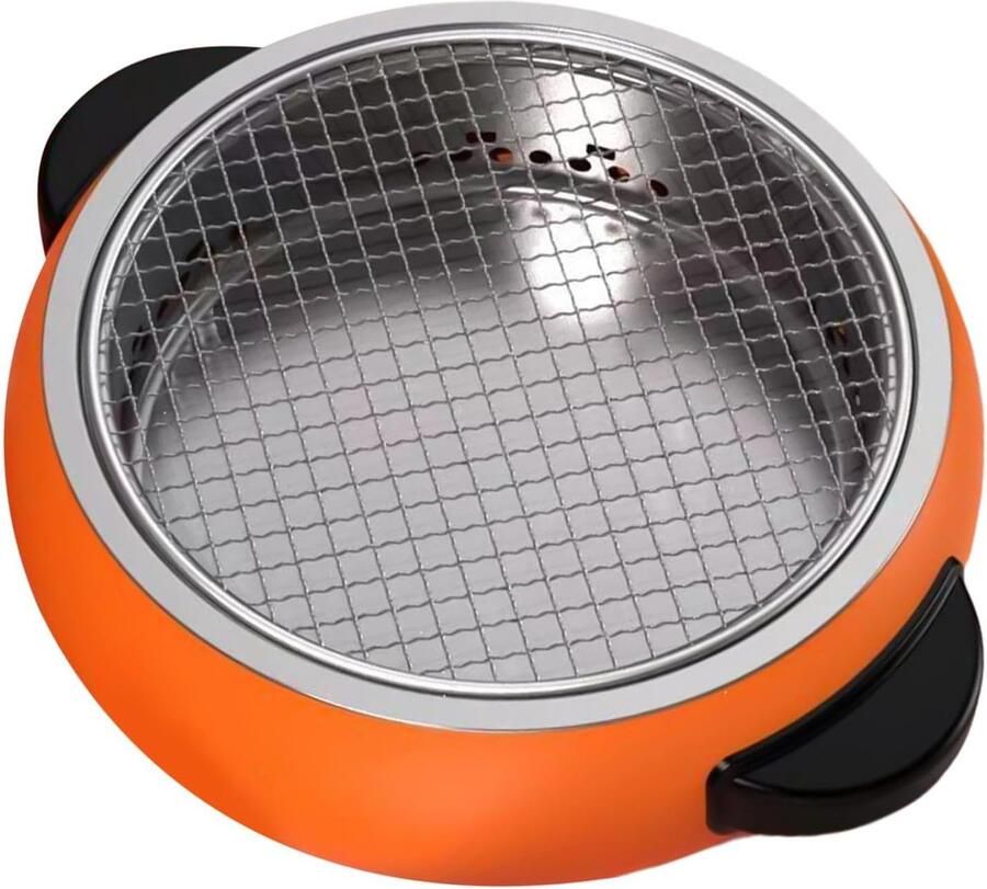 Draagbare Barbecue Grill Kleine Kampvuur Grill Buiten Koken Roestvrij Staal 33.5 cm Lengte Multicolor