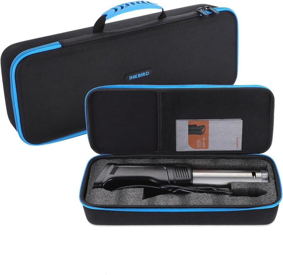 Draagbare Beschermtas voor Sous Vide Koker EVA Hard Case 35x17.5x9cm