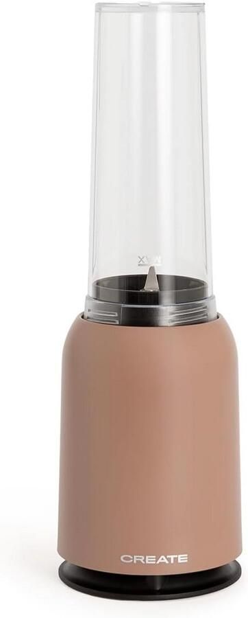 Draagbare Blender 400 ml Smoothie Maker met Hakfunctie Ideaal voor Onderweg & Gemakkelijk Schoonmaken