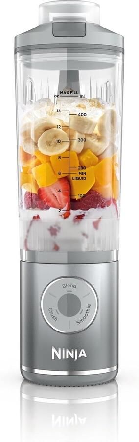Draagbare Blender 570 ml met Oplaadbare Accu en 3 Blendfuncties Ideaal voor Smoothies en Shakes