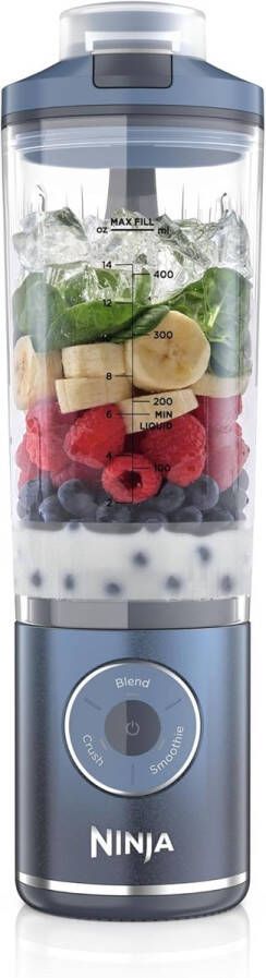 Draagbare blender 570 ml Oplaadbare blender met 3 functies voor smoothies en shakes