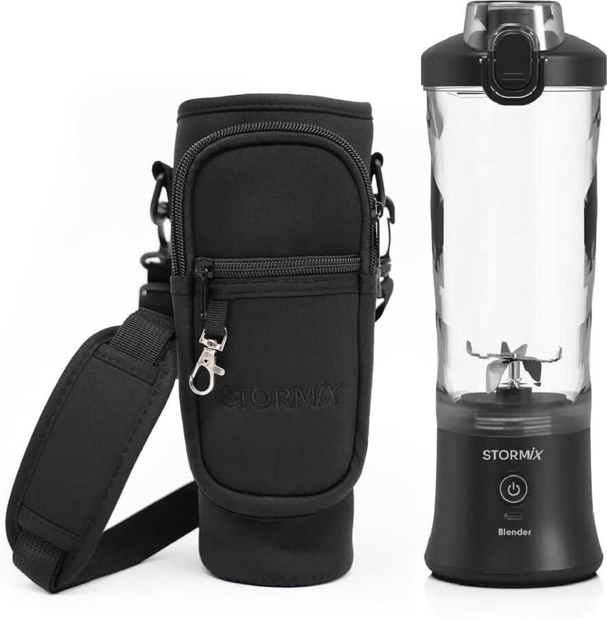 Draagbare blender met oplaadbare koeltas Krachtige mixer 150 W voor smoothies en shakes