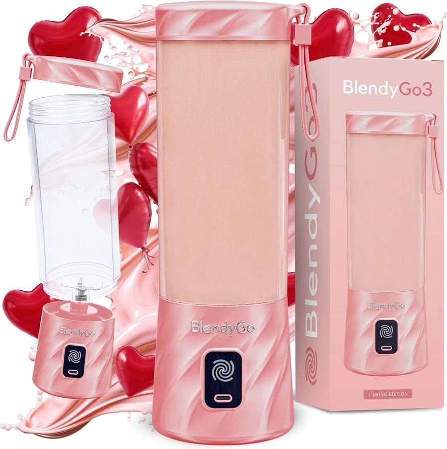 Draagbare Blender met USB-C Opladen Krachtige Smoothie Maker voor Onderweg