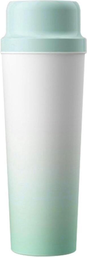 Draagbare Blender Persoonlijke Mixer Gezonde Drankjes Maken Vijflaagse Isolatie 650 Ml Capaciteit Groen