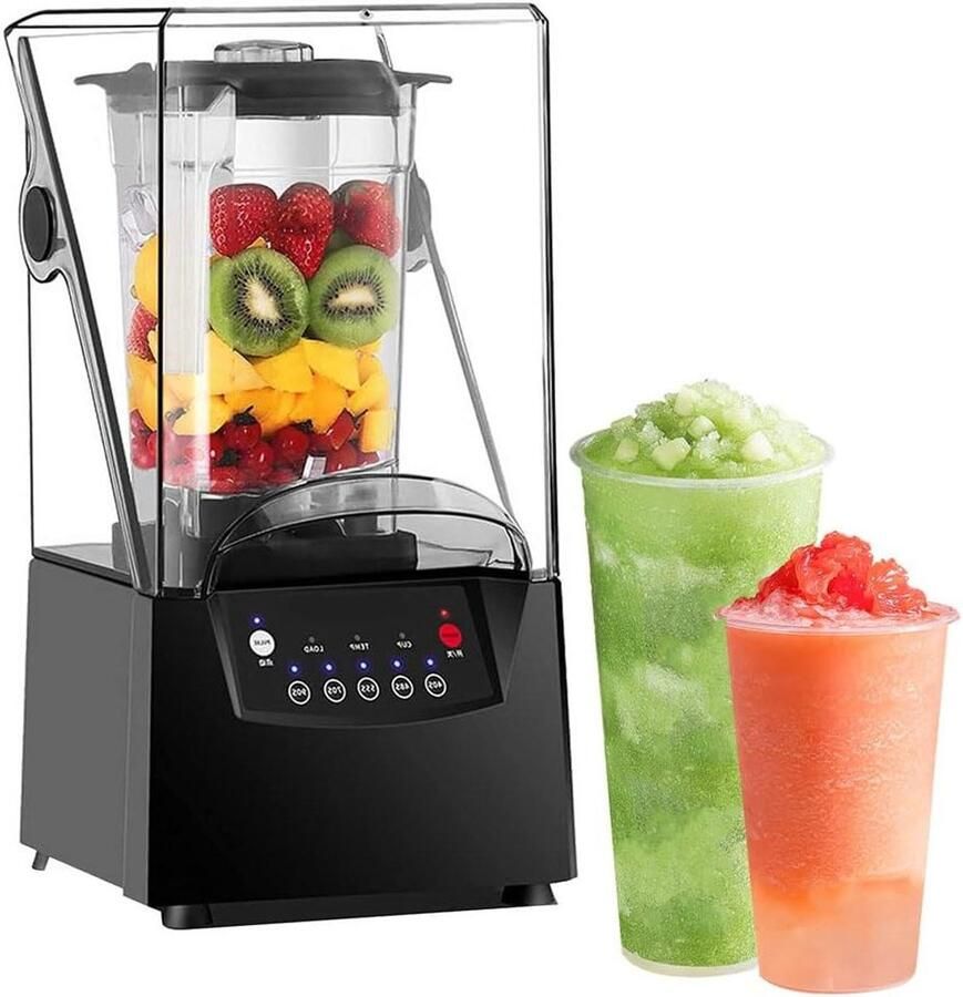 Draagbare Blender Smoothiemachine Keukenmachine Melkthee Maken Geluiddicht Ontwerp 2L Kan A