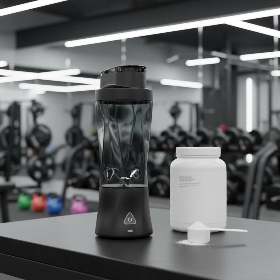 Draagbare Blender 700ML USB Blender Ijs Blender BlendRush Gym Beast Sap Centrifuge Eiwit Blender Zwart - Foto 2