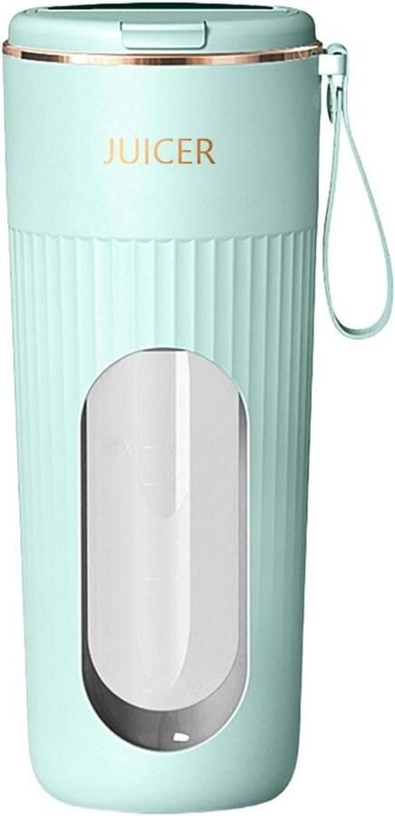 Draagbare Blender USB Oplaadbaar Compacte Smoothie Maker en Juicer voor Onderweg