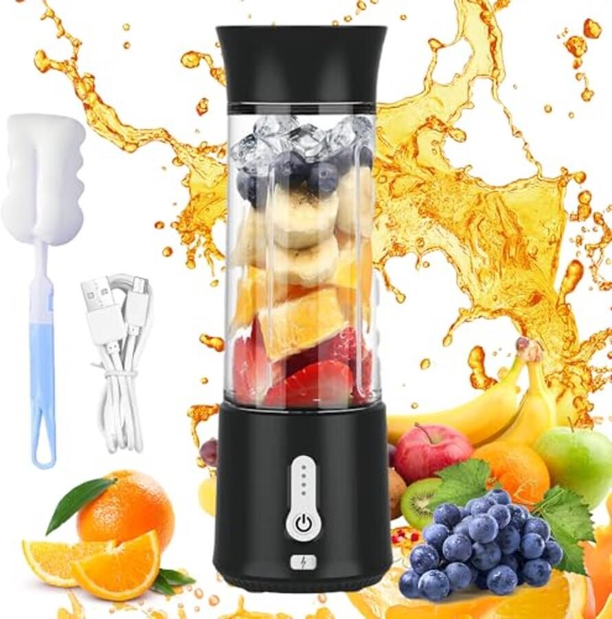 Draagbare Blender voor Smoothies en Shakes 500 ml Mixervoordeel